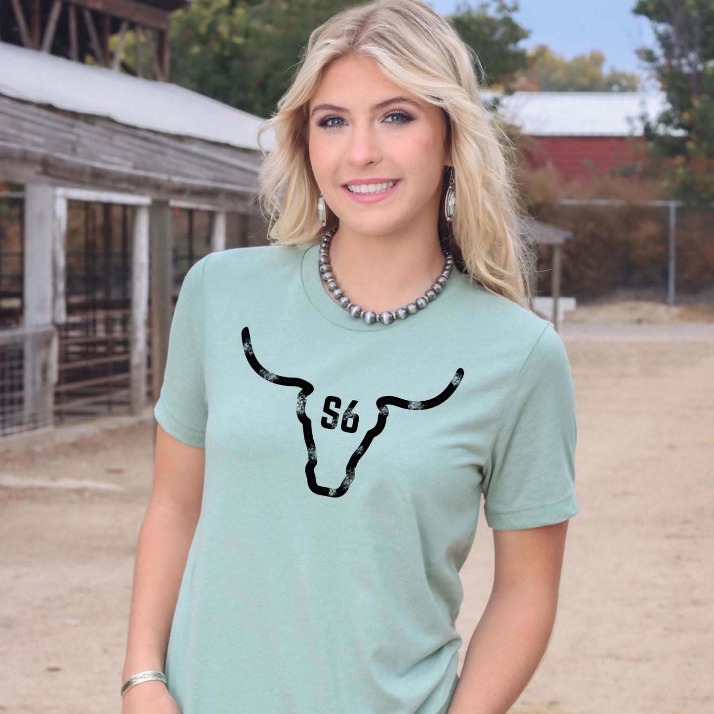 Snappy6 Sage Green Graphic Tee